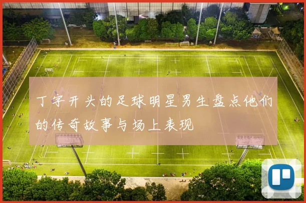 丁字开头的足球明星男生盘点他们的传奇故事与场上表现