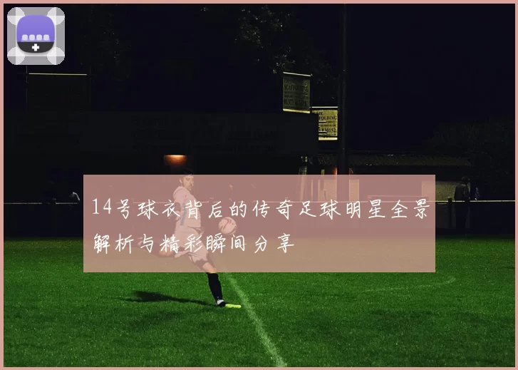 14号球衣背后的传奇足球明星全景解析与精彩瞬间分享