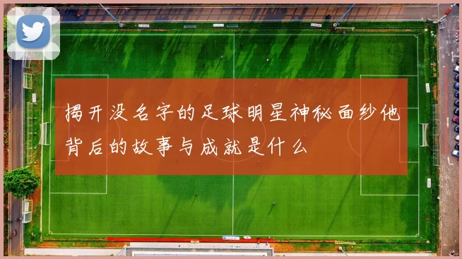 揭开没名字的足球明星神秘面纱他背后的故事与成就是什么